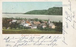 Nussdorf am Attersee - Vöcklabruck - alte historische Fotos Ansichten Bilder Aufnahmen Ansichtskarten 