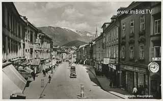 Villach - Hauptplatz - Kärnten - alte historische Fotos Ansichten Bilder Aufnahmen Ansichtskarten 