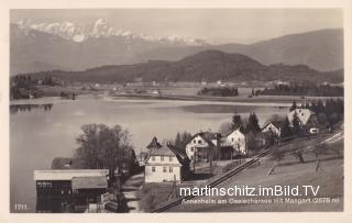 Annenheim mit Blick auf den Mangart - Oesterreich - alte historische Fotos Ansichten Bilder Aufnahmen Ansichtskarten 