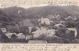 Kaltenleutgeben, Panorama mit Gaisberg - Oesterreich - alte historische Fotos Ansichten Bilder Aufnahmen Ansichtskarten 
