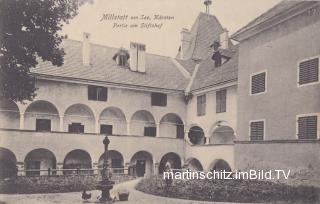 Millstatt Stiftshof - Oesterreich - alte historische Fotos Ansichten Bilder Aufnahmen Ansichtskarten 