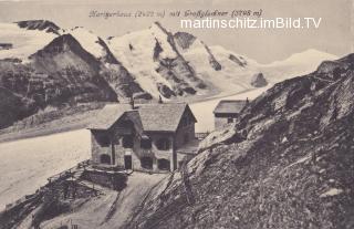 Großglockner und Haritzerhaus - Oesterreich - alte historische Fotos Ansichten Bilder Aufnahmen Ansichtskarten 