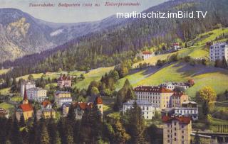 Badgastein - Oesterreich - alte historische Fotos Ansichten Bilder Aufnahmen Ansichtskarten 