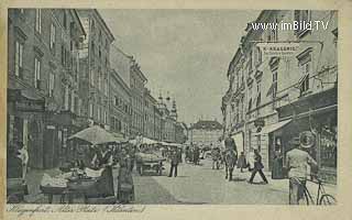 Klagenfurt - Alter Platz - Oesterreich - alte historische Fotos Ansichten Bilder Aufnahmen Ansichtskarten 