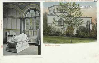 Wolfsberg - Mausoleum - Oesterreich - alte historische Fotos Ansichten Bilder Aufnahmen Ansichtskarten 
