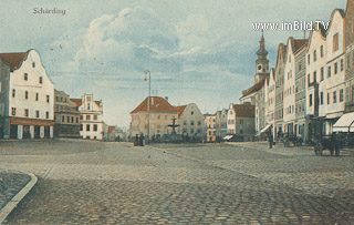 Schärding - Oesterreich - alte historische Fotos Ansichten Bilder Aufnahmen Ansichtskarten 