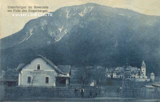 Unterbergen Restauration Rantitsch u Karawankenhof - Oesterreich - alte historische Fotos Ansichten Bilder Aufnahmen Ansichtskarten 