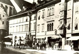 Gasthof zur Post - Hauptplatz - alte historische Fotos Ansichten Bilder Aufnahmen Ansichtskarten 