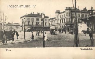 Wien, Westbahnhof - alte historische Fotos Ansichten Bilder Aufnahmen Ansichtskarten 