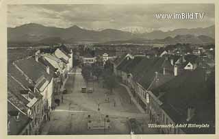 Völkermarkt - Adolf Hitlerplatz - Kärnten - alte historische Fotos Ansichten Bilder Aufnahmen Ansichtskarten 