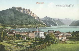 Gmunden - Oberösterreich - alte historische Fotos Ansichten Bilder Aufnahmen Ansichtskarten 