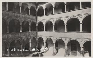 Altes Rathaus - Rathaushof - alte historische Fotos Ansichten Bilder Aufnahmen Ansichtskarten 