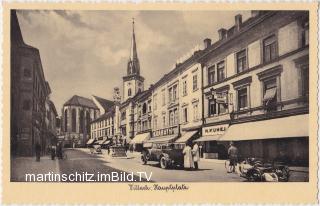 Villach Hauptplatz - Oesterreich - alte historische Fotos Ansichten Bilder Aufnahmen Ansichtskarten 