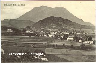 Blick von der Unteren auf die Obere Fellach - Oesterreich - alte historische Fotos Ansichten Bilder Aufnahmen Ansichtskarten 