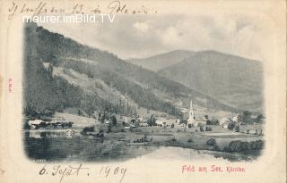 Feld am See - Oesterreich - alte historische Fotos Ansichten Bilder Aufnahmen Ansichtskarten 