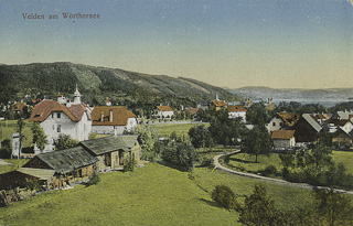 Ortsansicht Velden - Kärnten - alte historische Fotos Ansichten Bilder Aufnahmen Ansichtskarten 