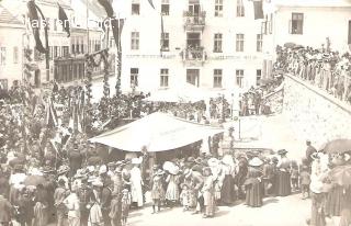 Hauptplatz - Hermagor-Pressegger See - alte historische Fotos Ansichten Bilder Aufnahmen Ansichtskarten 