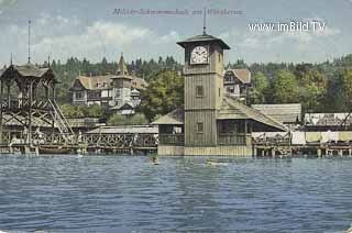 Militärschwimmschule - Europa - alte historische Fotos Ansichten Bilder Aufnahmen Ansichtskarten 