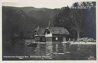 Steindorf - Strandpartie - Europa - alte historische Fotos Ansichten Bilder Aufnahmen Ansichtskarten 