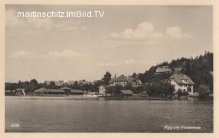 Strandhotel Aschgan und Pension Rosenstein - Oesterreich - alte historische Fotos Ansichten Bilder Aufnahmen Ansichtskarten 