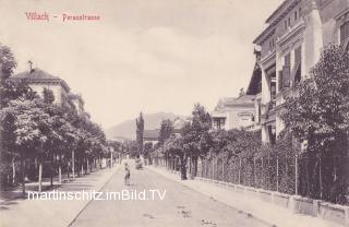 Villach, K.k. Gymnasium Peraustraße - Peraustraße - alte historische Fotos Ansichten Bilder Aufnahmen Ansichtskarten 