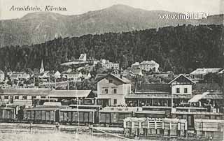 Bahnhof Arnoldstein - Kärnten - alte historische Fotos Ansichten Bilder Aufnahmen Ansichtskarten 