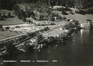 Campingplatz Sattendorf - Oesterreich - alte historische Fotos Ansichten Bilder Aufnahmen Ansichtskarten 