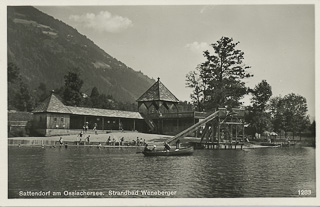 Strandbad Weneberger - Oesterreich - alte historische Fotos Ansichten Bilder Aufnahmen Ansichtskarten 