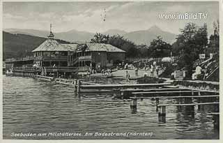 Strandbad Seeboden - Oesterreich - alte historische Fotos Ansichten Bilder Aufnahmen Ansichtskarten 