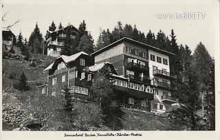 Sonnenhotel Zaubek Kanzelhöhe - Oesterreich - alte historische Fotos Ansichten Bilder Aufnahmen Ansichtskarten 