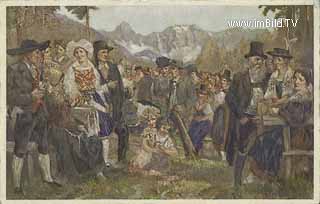 Kärntner Trachtenfest - Oesterreich - alte historische Fotos Ansichten Bilder Aufnahmen Ansichtskarten 