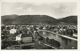 Blick von der Heiligen Kreuzkirche - Oesterreich - alte historische Fotos Ansichten Bilder Aufnahmen Ansichtskarten 