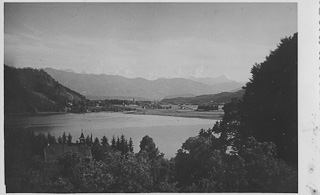 Aussicht von der Villa Caritas (Kanzelhof) - Oesterreich - alte historische Fotos Ansichten Bilder Aufnahmen Ansichtskarten 