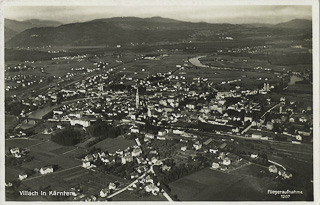 Fliegeraufnahme Völkendorf - Oesterreich - alte historische Fotos Ansichten Bilder Aufnahmen Ansichtskarten 