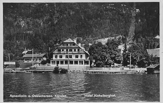 Aichelberghof - Annenheim vom See - Oesterreich - alte historische Fotos Ansichten Bilder Aufnahmen Ansichtskarten 