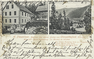 Bad Obergottesfeld - Plessnitzer - Oesterreich - alte historische Fotos Ansichten Bilder Aufnahmen Ansichtskarten 