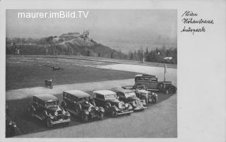 Höhenstrasse, Autopark - Oesterreich - alte historische Fotos Ansichten Bilder Aufnahmen Ansichtskarten 
