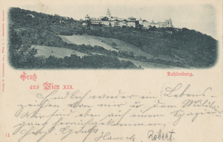 Kahlenberg - Oesterreich - alte historische Fotos Ansichten Bilder Aufnahmen Ansichtskarten 