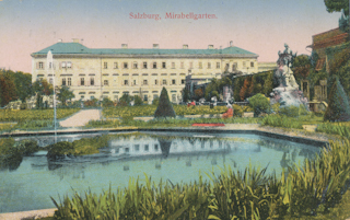 Mirabellgarten - Oesterreich - alte historische Fotos Ansichten Bilder Aufnahmen Ansichtskarten 