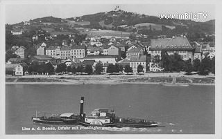 Linz, Urfahr mit Pöstlingberg - Oesterreich - alte historische Fotos Ansichten Bilder Aufnahmen Ansichtskarten 