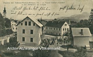 St. Martin bei Villach, Kaserne - Villach - alte historische Fotos Ansichten Bilder Aufnahmen Ansichtskarten 