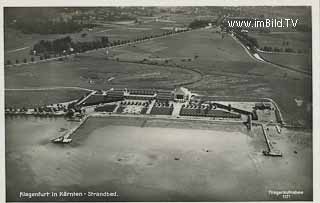 Strandbad Klagenfurt - Kärnten - alte historische Fotos Ansichten Bilder Aufnahmen Ansichtskarten 