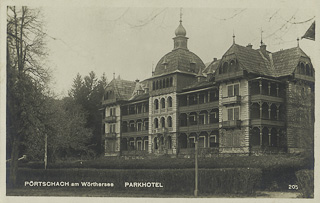 Parkhotel - alte historische Fotos Ansichten Bilder Aufnahmen Ansichtskarten 
