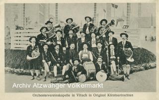 Orchestervereinskapelle in Villach - Villach - alte historische Fotos Ansichten Bilder Aufnahmen Ansichtskarten 