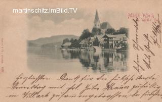 Kirche Maria Wörth - Maria Wörth - alte historische Fotos Ansichten Bilder Aufnahmen Ansichtskarten 