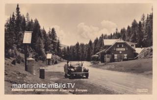 Katschberghöhe, Alpengasthof - Rennweg am Katschberg - alte historische Fotos Ansichten Bilder Aufnahmen Ansichtskarten 