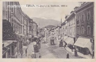 Villach, Hauptplatz - alte historische Fotos Ansichten Bilder Aufnahmen Ansichtskarten 