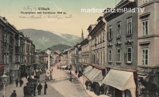 Villach Hauptplatz - Villach(Stadt) - alte historische Fotos Ansichten Bilder Aufnahmen Ansichtskarten 