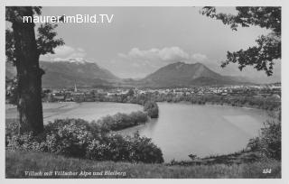 Drau bei St. Agathen - Villach - alte historische Fotos Ansichten Bilder Aufnahmen Ansichtskarten 