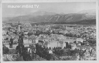 Blick vom Kreuzbergl - Kärnten - alte historische Fotos Ansichten Bilder Aufnahmen Ansichtskarten 